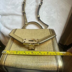 Michael Kors - Gold Textured Women's Handbag